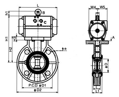 D671F������ϵ��yPN10��PN16���νY(ji��)��(g��u)�ߴ�D