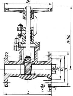 Z41W-10��Z41T-10���T�FШʽ�ք��l�y���νY(ji��)��(g��u)�ߴ�D