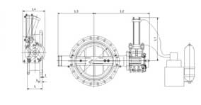 HD7X41X��������ʽҺ�ؾ��]ֹ�ص��yPN6��PN16���νY���ߴ�D